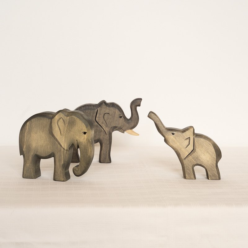 Elephant Wooden Figurine | Cow by HolzWald - Maude Kids Decor