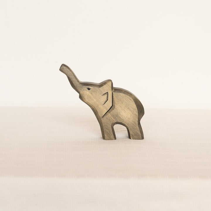 Elephant Wooden Figurine | Small by HolzWald - Maude Kids Decor