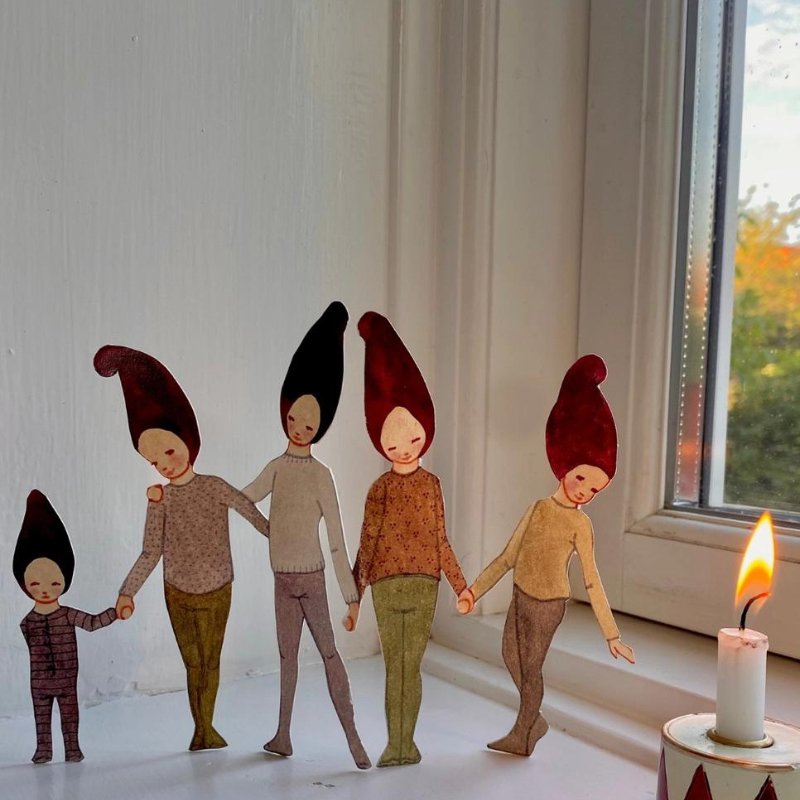 Elf's Hallway Cut - Out Decoration by Tall Hat Tales - Maude Kids Decor