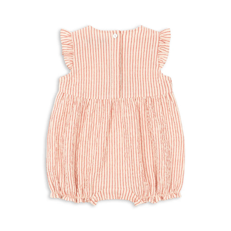 Ellie Frill Romper | Amour Stripe by Konges Sløjd - Maude Kids Decor