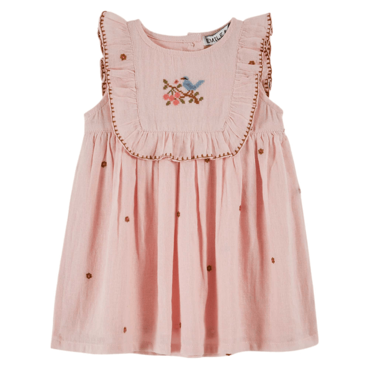 Embroidered Dress | Macaron by Émile et Ida - Maude Kids Decor
