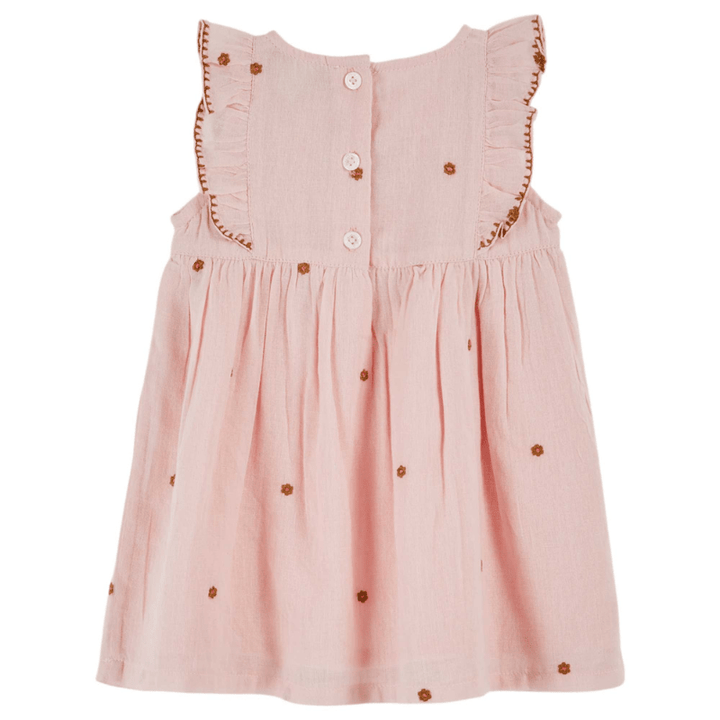 Embroidered Dress | Macaron by Émile et Ida - Maude Kids Decor