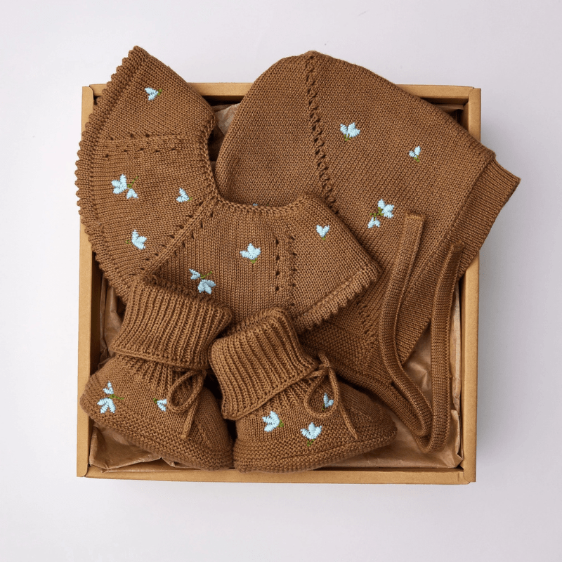 Embroidered Wonder Baby Gift Box by Saga Copenhagen - Maude Kids Decor