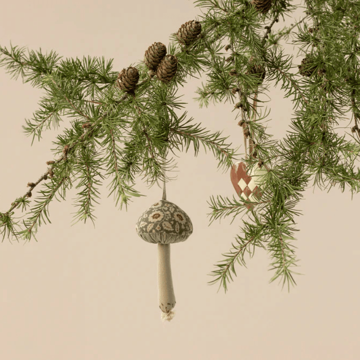 Fabric Mushroom Ornament by Maileg - Maude Kids Decor