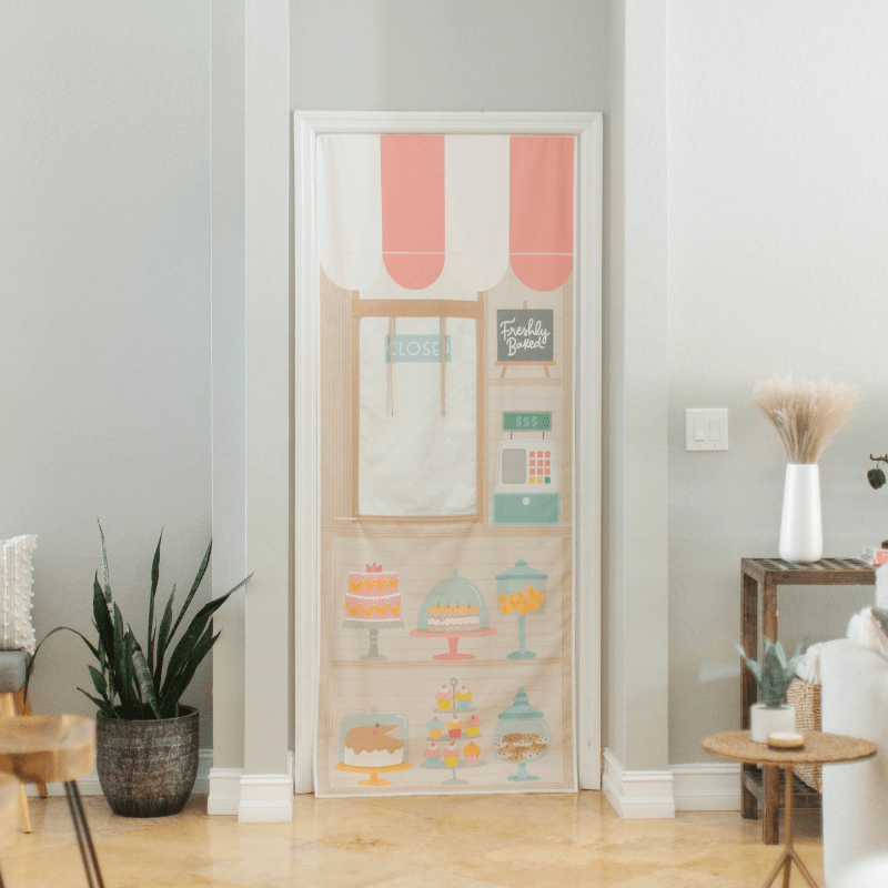 Farmer's Market and Bakery Doorway Storefront by Swingly - Maude Kids Decor