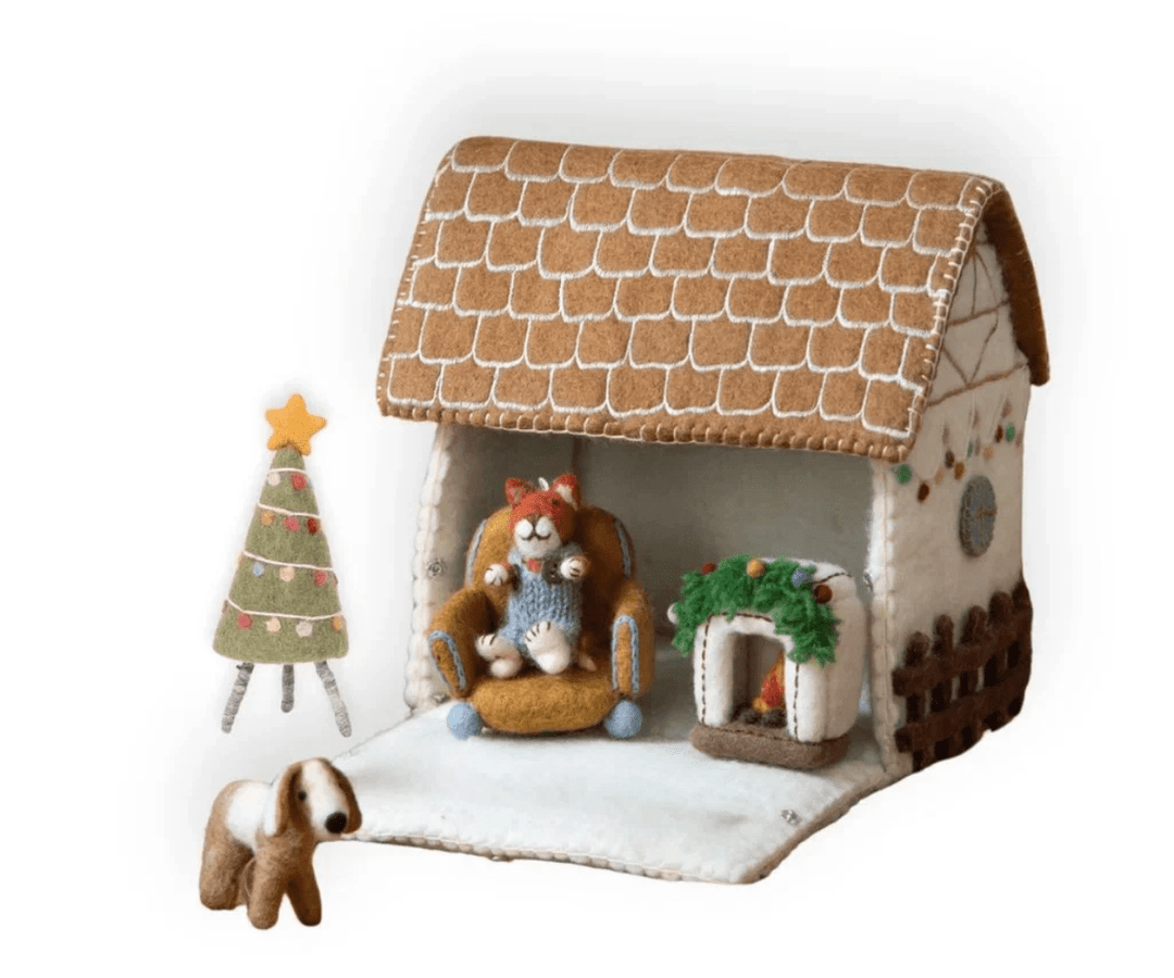 Felt House with Accessories by Én Gry &amp; Sif - Maude Kids Decor