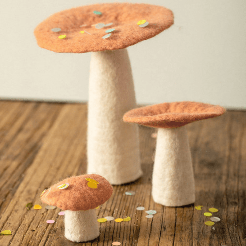 Felt Mushroom by Muskhane - Maude Kids Decor