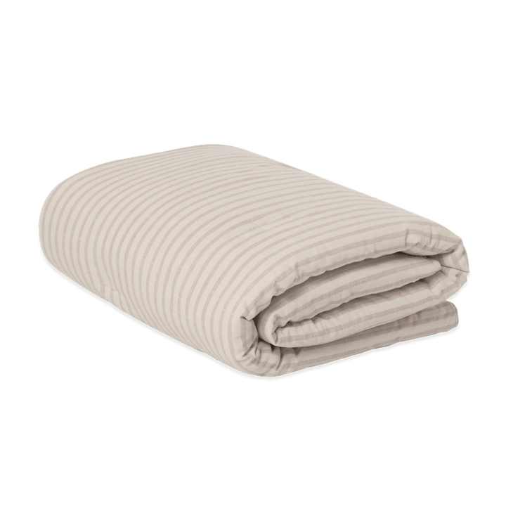 Filled Blanket | Stripe Mauve by Garbo &amp; Friends - Maude Kids Decor