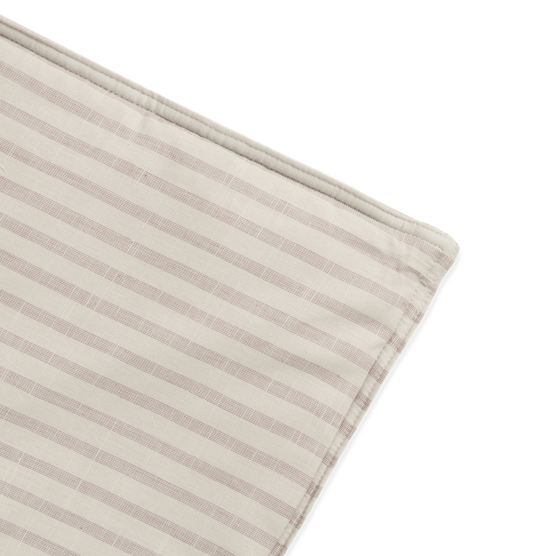 Filled Blanket | Stripe Mauve by Garbo & Friends - Maude Kids Decor