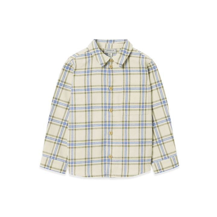 Flannel Long Sleeve Shirt | Heritage Checks by Garbo &amp; Friends - Maude Kids Decor