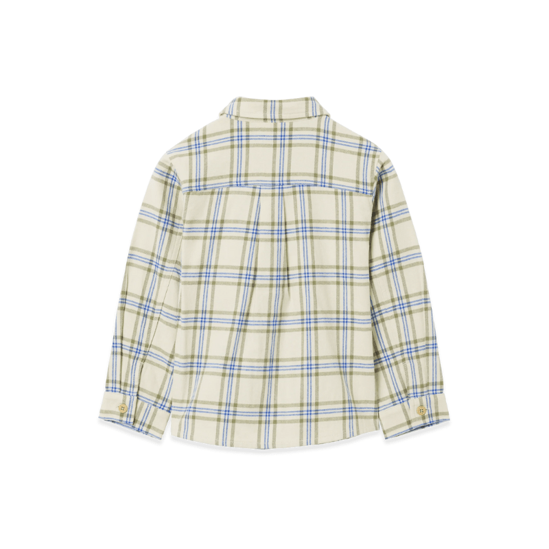 Flannel Long Sleeve Shirt | Heritage Checks by Garbo &amp; Friends - Maude Kids Decor