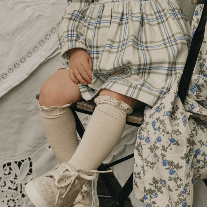 Flannel Romper Dress | Heritage Checks by Garbo &amp; Friends - Maude Kids Decor