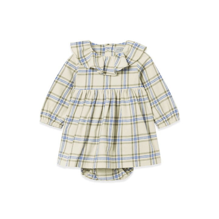 Flannel Romper Dress | Heritage Checks by Garbo &amp; Friends - Maude Kids Decor