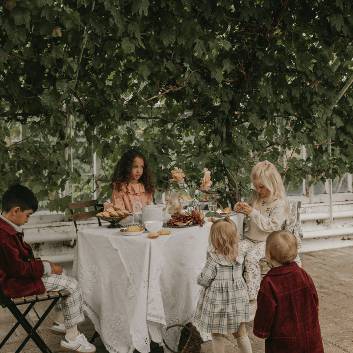 Flannel Romper Dress | Heritage Checks by Garbo &amp; Friends - Maude Kids Decor
