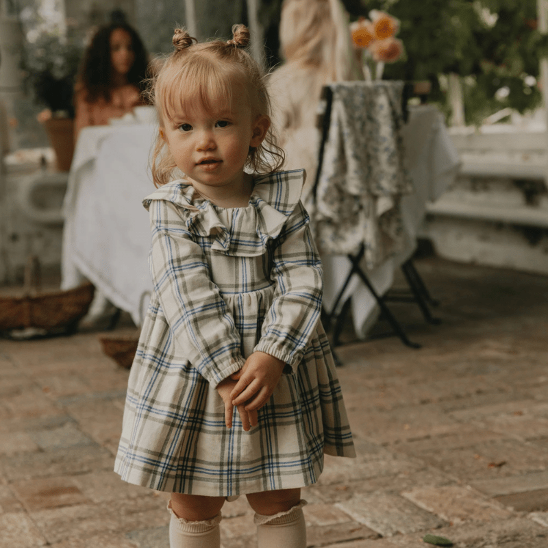 Flannel Romper Dress | Heritage Checks by Garbo &amp; Friends - Maude Kids Decor