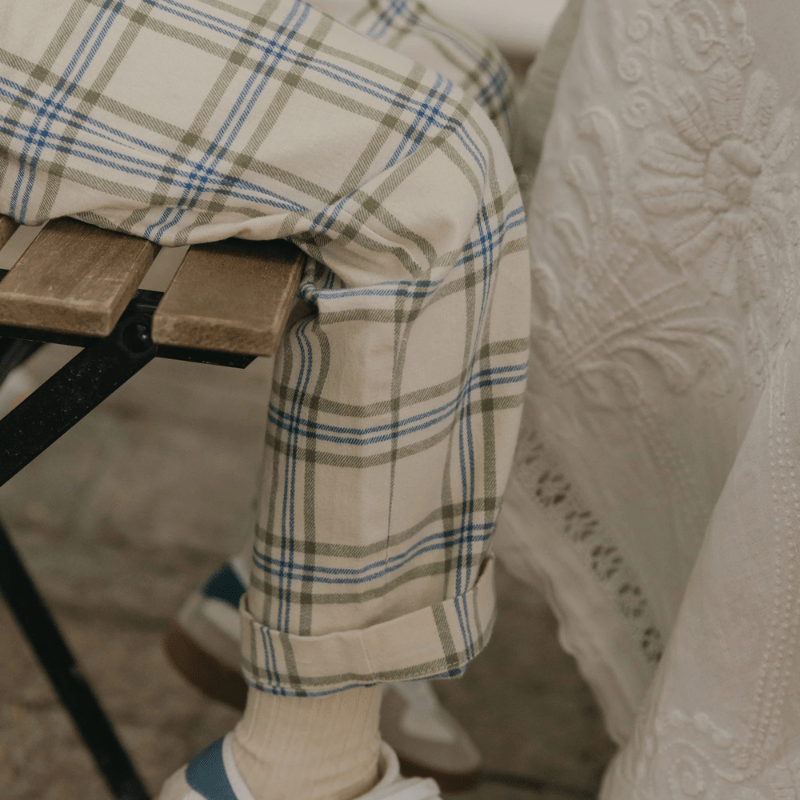 Flannel Trousers | Heritage Checks by Garbo &amp; Friends - Maude Kids Decor