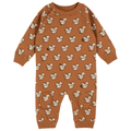Fleece Jumpsuit | Brown Squirrel by Émile et Ida - Maude Kids Decor