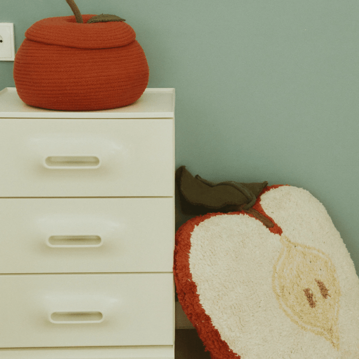 Floor Cushion Apple by Lorena Canals - Maude Kids Decor