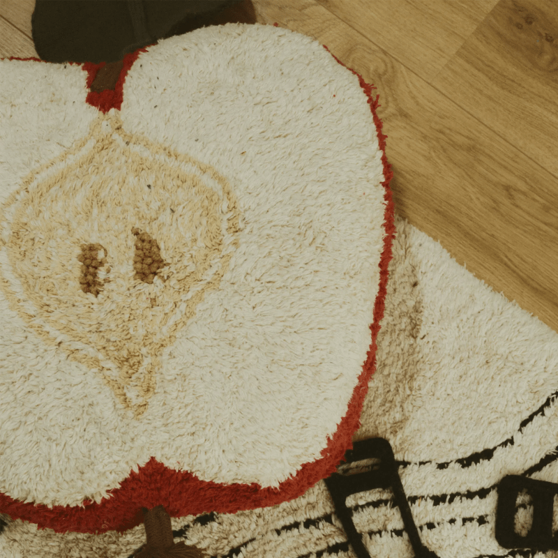 Floor Cushion Apple by Lorena Canals - Maude Kids Decor