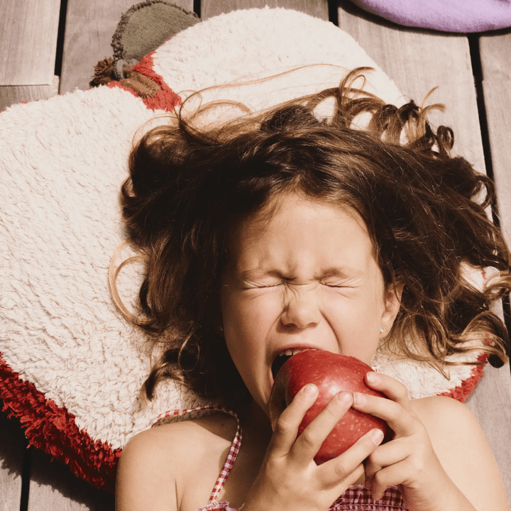 Floor Cushion Apple by Lorena Canals - Maude Kids Decor