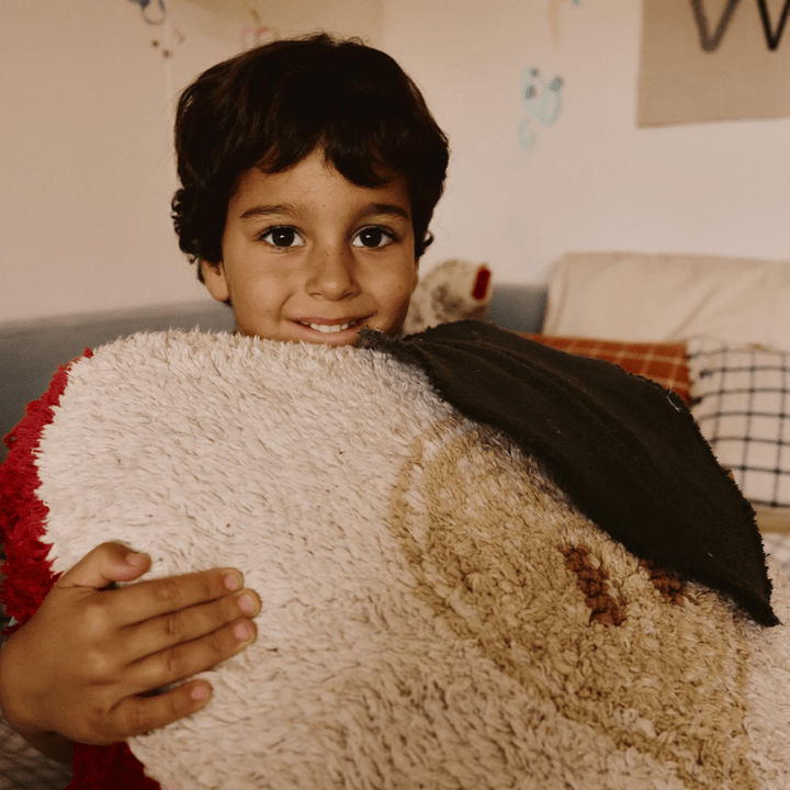 Floor Cushion Apple by Lorena Canals - Maude Kids Decor