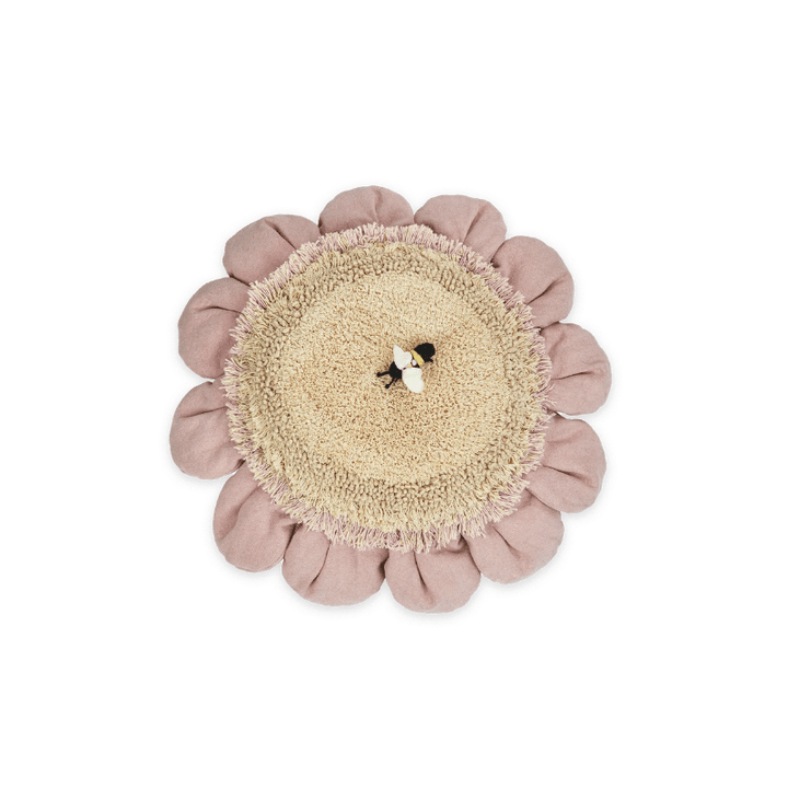 Floor Cushion Pink Daisy by Lorena Canals - Maude Kids Decor