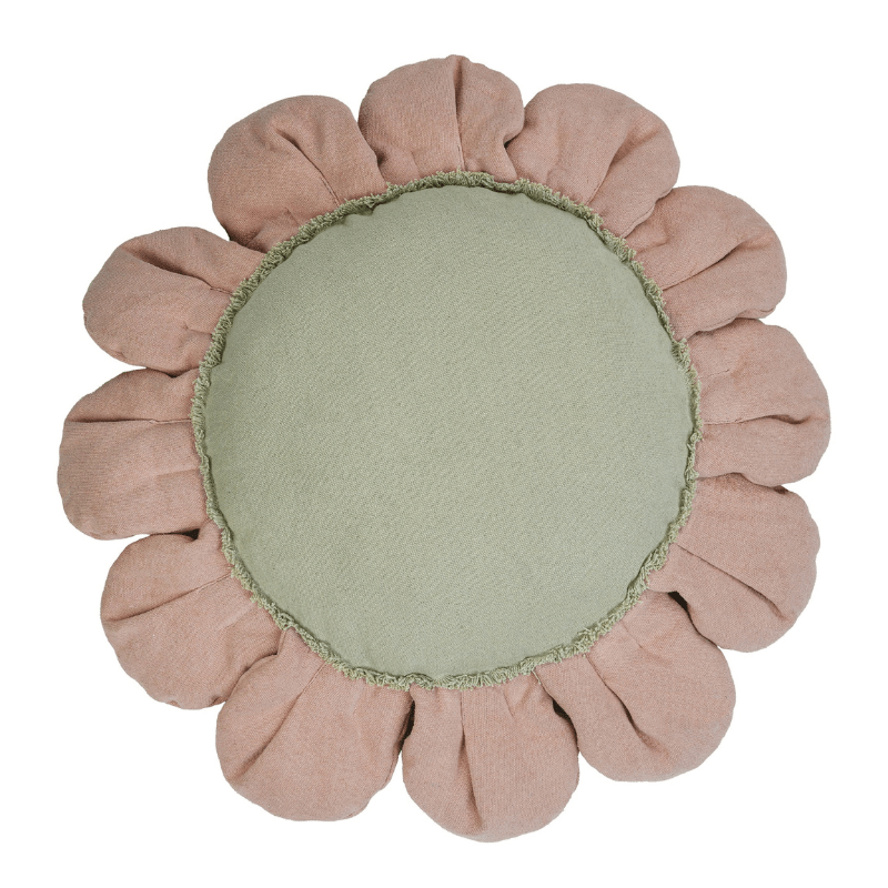 Floor Cushion Pink Daisy by Lorena Canals - Maude Kids Decor