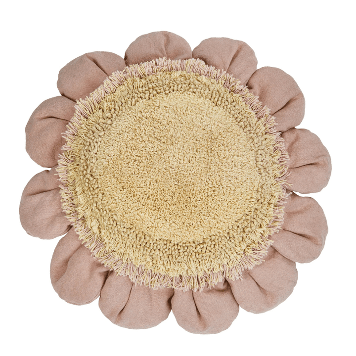 Floor Cushion Pink Daisy by Lorena Canals - Maude Kids Decor