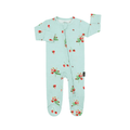 Footed Zipper Sleeper | Strawberry Garden by Belan J - Maude Kids Decor