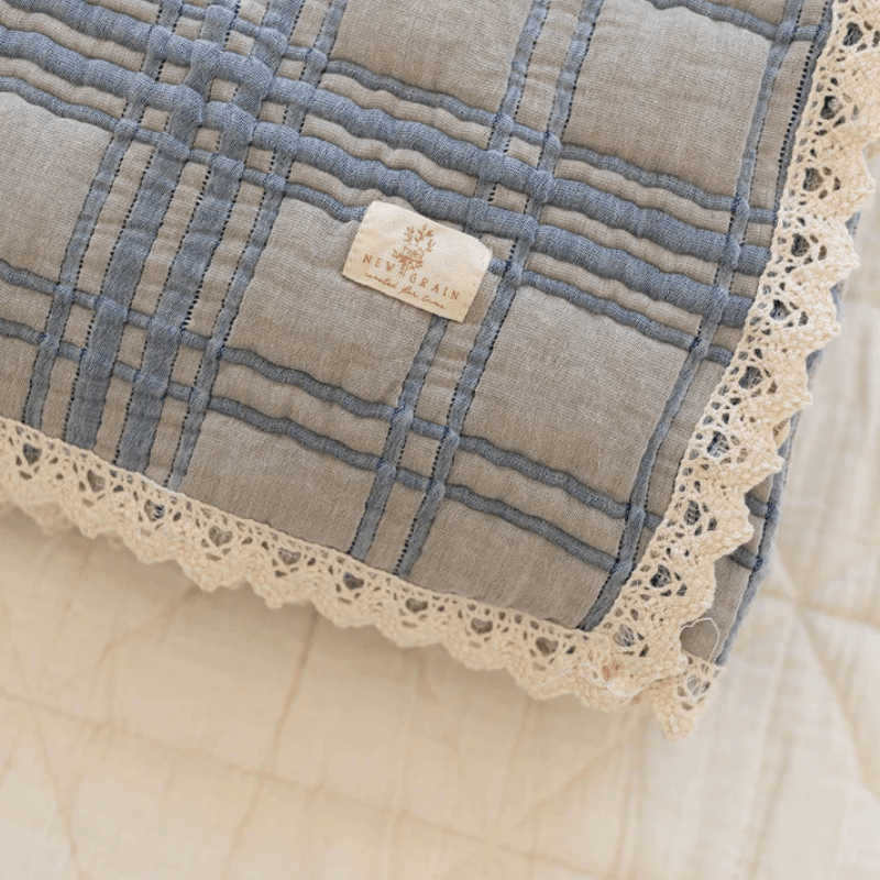 French Plaid Blanket | Bluebelle by New Grain - Maude Kids Decor