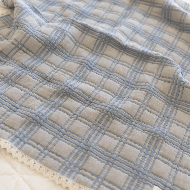 French Plaid Blanket | Bluebelle by New Grain - Maude Kids Decor