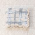 French Plaid Blanket | Powder by New Grain - Maude Kids Decor