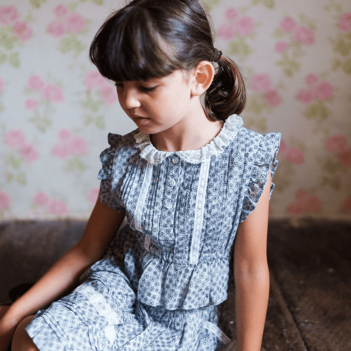 Freya Blouse | Tenby Floral by Little Cotton Clothes - Maude Kids Decor