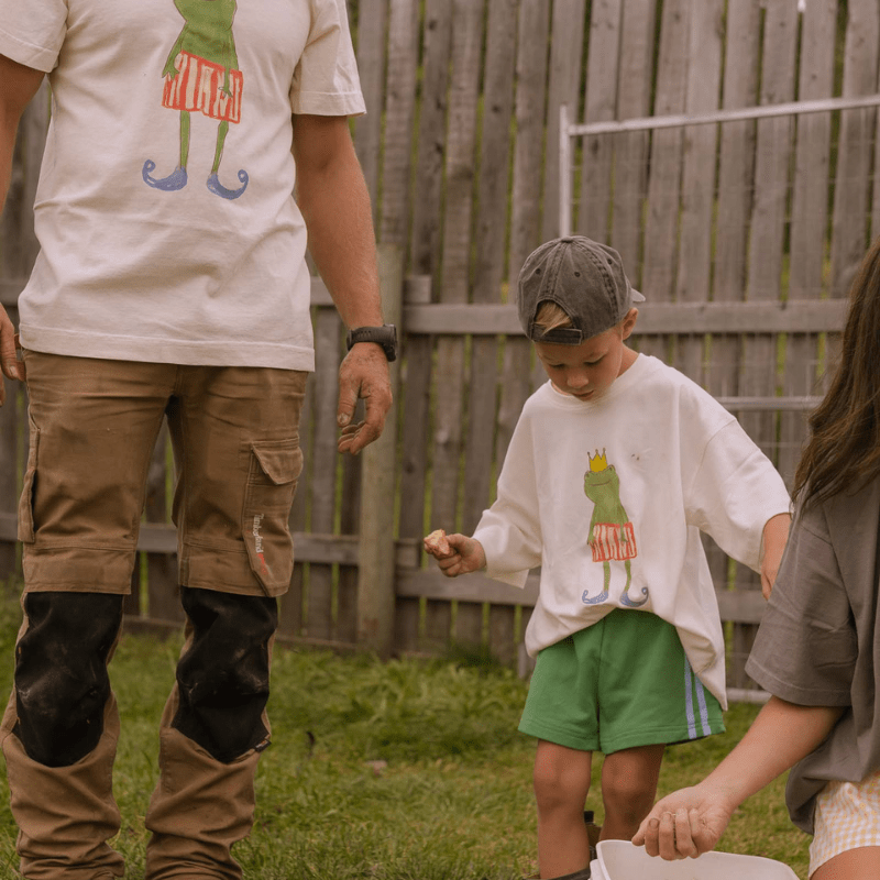 Frog Prince Tee by Pigeon Said Please - Maude Kids Decor