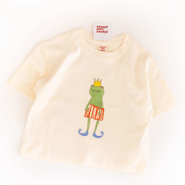Frog Prince Tee by Pigeon Said Please - Maude Kids Decor