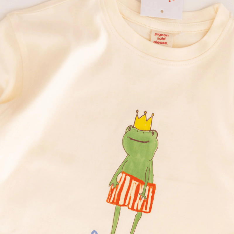 Frog Prince Tee by Pigeon Said Please - Maude Kids Decor