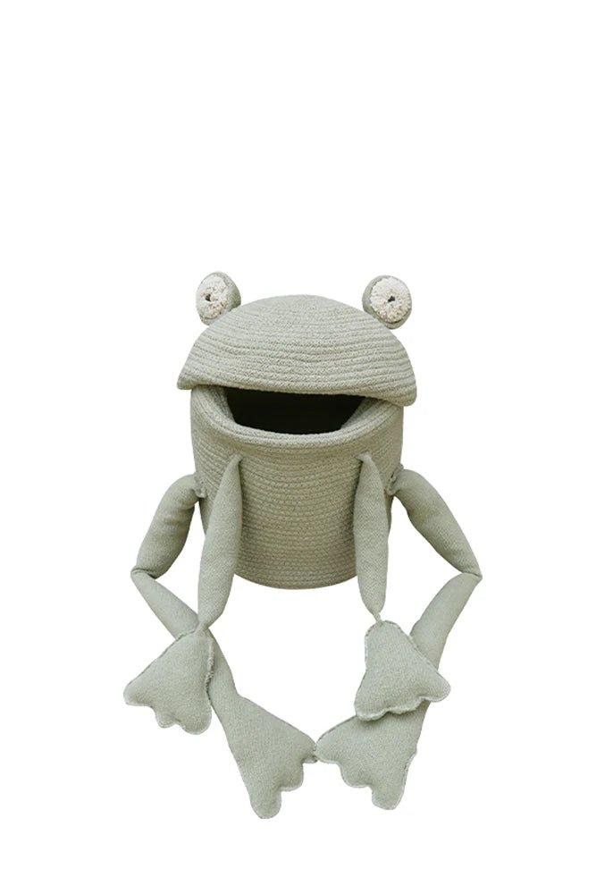 Frog Storage Basket by Lorena Canals - Maude Kids Decor