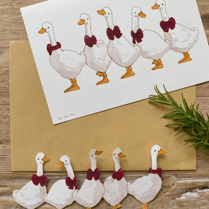 Geese in a Row Cut - Out Decoration by Tall Hat Tales - Maude Kids Decor