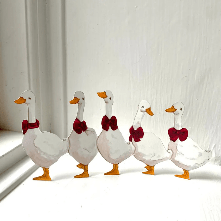 Geese in a Row Cut - Out Decoration by Tall Hat Tales - Maude Kids Decor