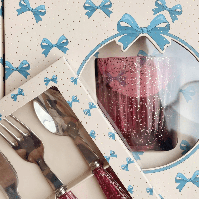 Glitter Cutlery | Sparkling Sangria by Konges Slojd - Maude Kids Decor