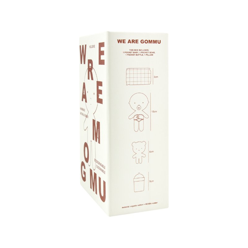 Gommu Pocket Doll by We Are Gommu - Maude Kids Decor