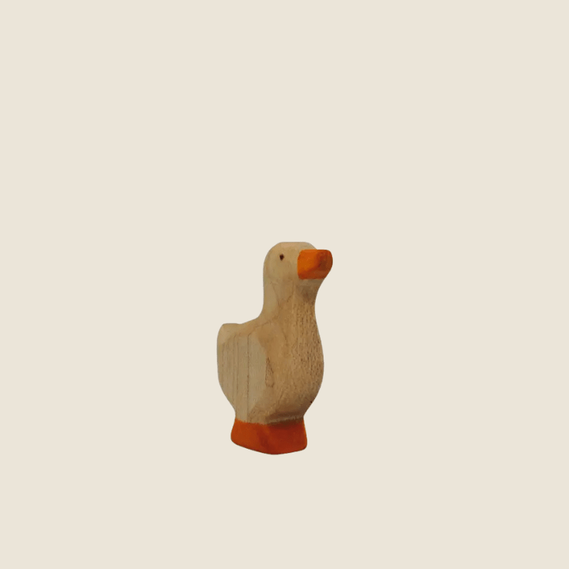 Gosling Wooden Figurine by HolzWald - Maude Kids Decor