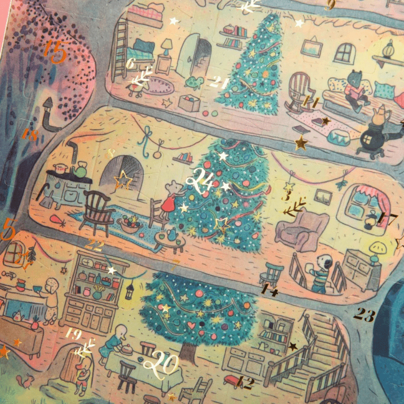Grande Famille Advent Calendar by Moulin Roty - Maude Kids Decor