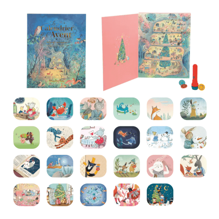 Grande Famille Advent Calendar by Moulin Roty - Maude Kids Decor