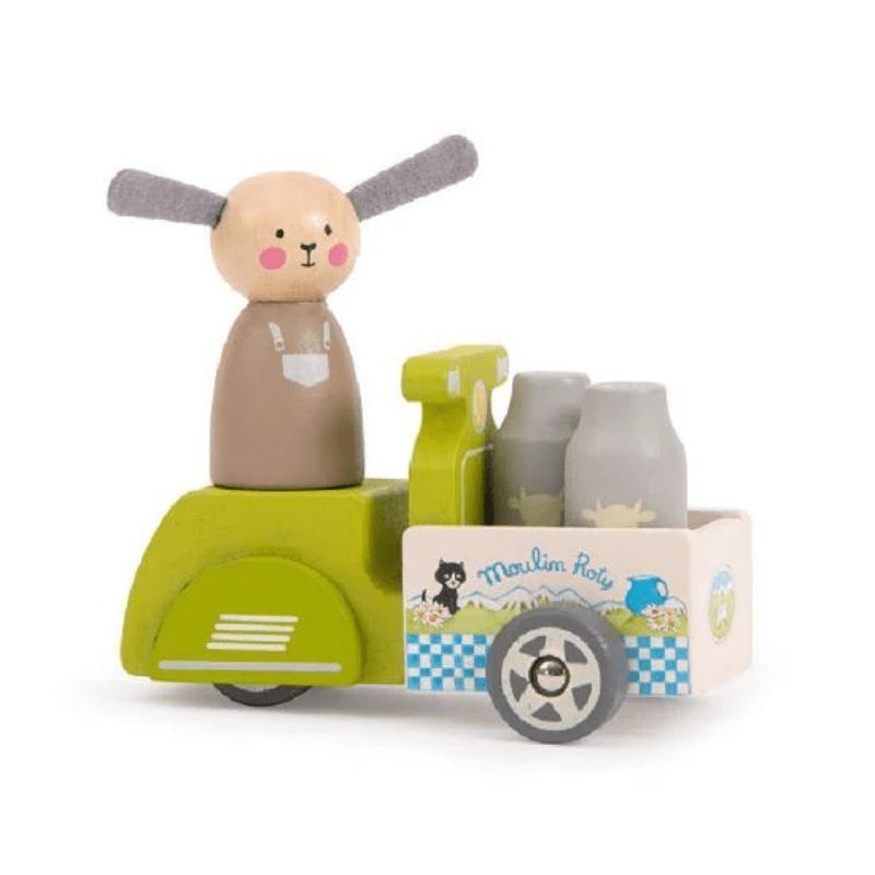 Grande Famille Milk Delivery Tricycle by Moulin Roty - Maude Kids Decor