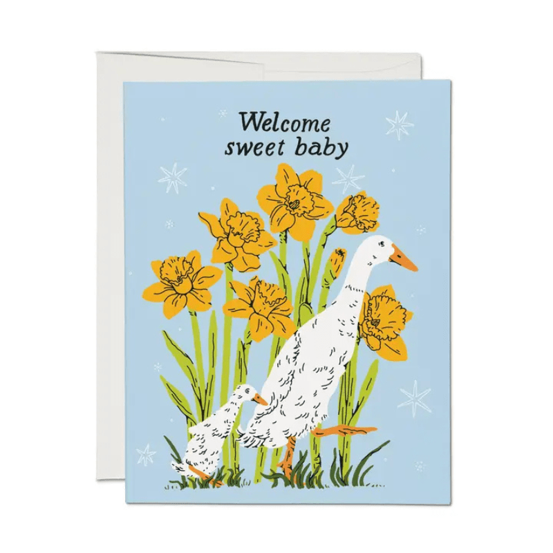 Greeting Card | Baby Goose by Red Cap Cards - Maude Kids Decor