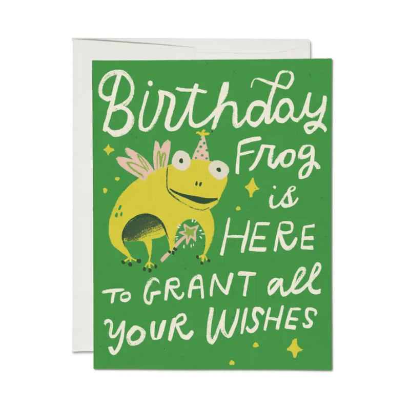 Greeting Card | Birthday Frog by Red Cap Cards - Maude Kids Decor