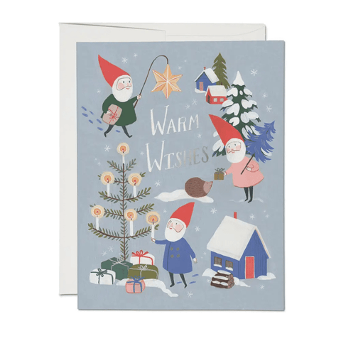 Greeting Card | Holiday Gnomes Card by Red Cap Cards - Maude Kids Decor