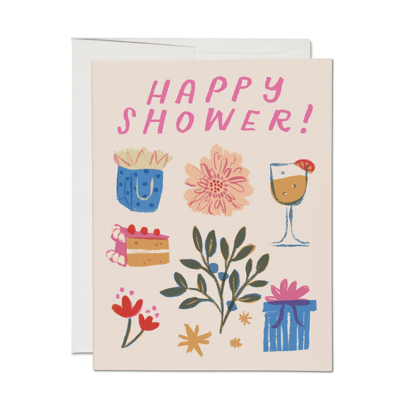 Greeting Card | Joyful Shower by Red Cap Cards - Maude Kids Decor