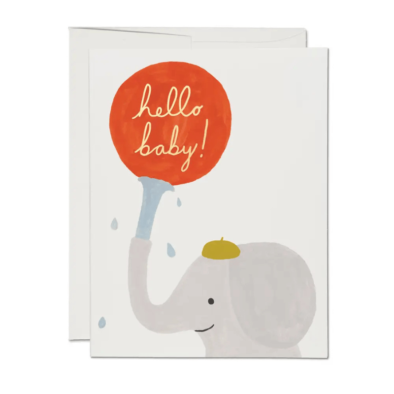 Greeting Card | Little Elephant Baby by Red Cap Cards - Maude Kids Decor